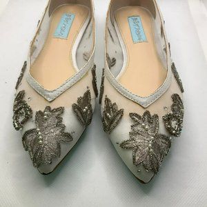 Betsey Johnson NWOT Adele Embellished Shoes - 6